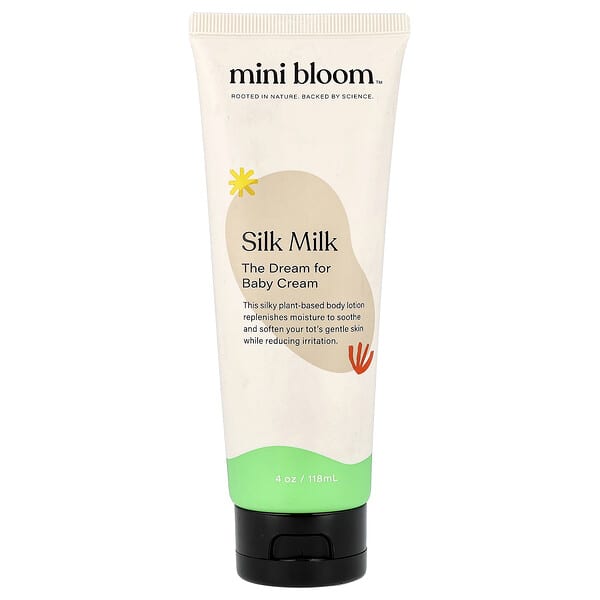 Mini Bloom, 실크 밀크, 드림 포 베이비 크림, 118ml(4oz)