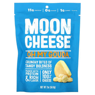 Moon Cheese, Crunchy Bites, Oh My Gouda, 2 oz (56.6 g)