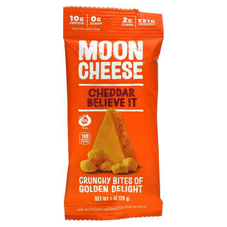 Moon Cheese, Cheddar Believe It, 1 oz (28 g)