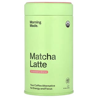 Morning Made, Matcha Latte, Strawberry Blend, 8.46 oz (240 g)
