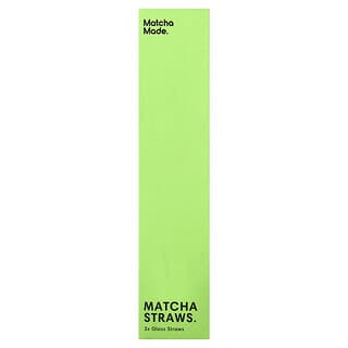 Morning Made Inc‏, مصاصات زجاجية من الماتشا ، 3 ماصات