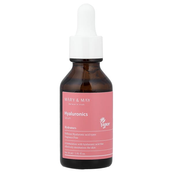 Mary & May, 히알루로닉 세럼, 30ml(1.01fl oz)