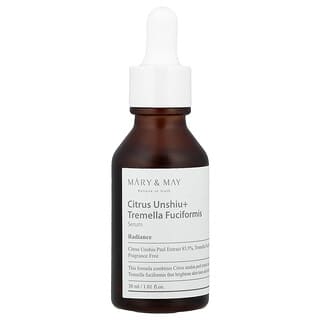 Mary & May (마리엔메이), 운슈(Citrus Unshiu) + 흰목이버섯 세럼, 30ml(1.01fl oz)