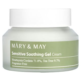 Mary & May, Успокаивающий гель-крем для чувствительной кожи, 70 г (2,46 унции)