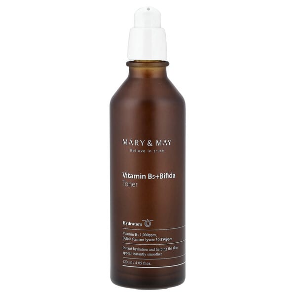 Mary & May, Vitamin B5 + Bifida Toner, 120 ml