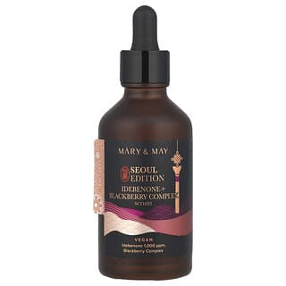 Mary & May, Seoul Edition, Idebenone + Blackberry Complex Serum, 2.7 fl oz (80 ml)