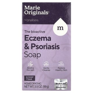 Marie Originals, The Bioactive Eczema & Psoriasis Bar Soap, Seife mit bioaktivem Ekzem und Schuppenflechte, 99 g (3,5 oz.)