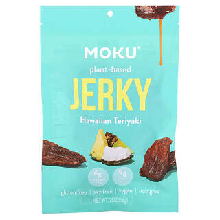 Moku, Plant-Based Jerky, Hawaiianisches Teriyaki, 56 g (2 oz.)