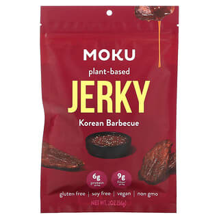 Moku, Plant-Based Jerky, Koreanisches Barbecue, 56 g (2 oz.)