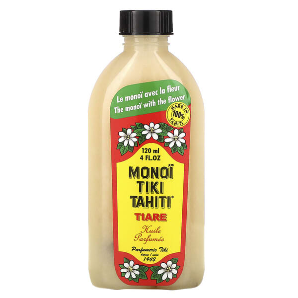 Monoi Tiare Tahiti‏, Coconut Oil, Tiare (Gardenia), 4 fl oz (120 ml)