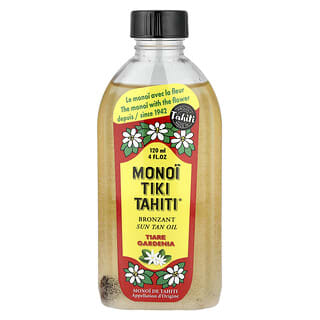 Monoi Tiare Tahiti, Aceite bronceador con protector solar, 120 ml (4 oz. líq.)