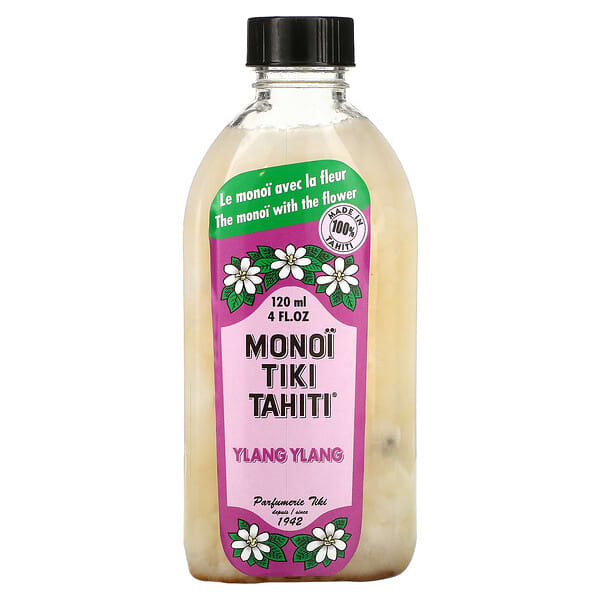 Monoi Tiare Tahiti, Coconut Oil, Ylang Ylang, 4 fl oz (120 ml)