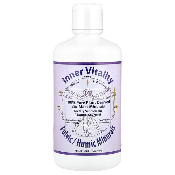 Inner Vitality, Fulvic/Humic Minerals, 32 oz (946 ml)