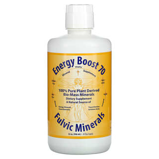 Morningstar Minerals, Energy Boost 70, Fulvine Mineralien, 946 ml (32 oz.)