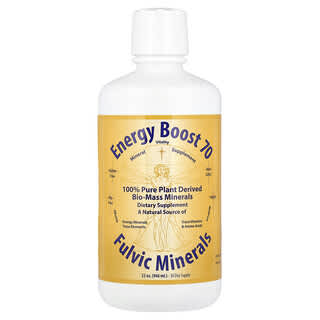 Morningstar Minerals, Energy Boost 70, Minéraux fulviques, 32 fl oz (946 ml)