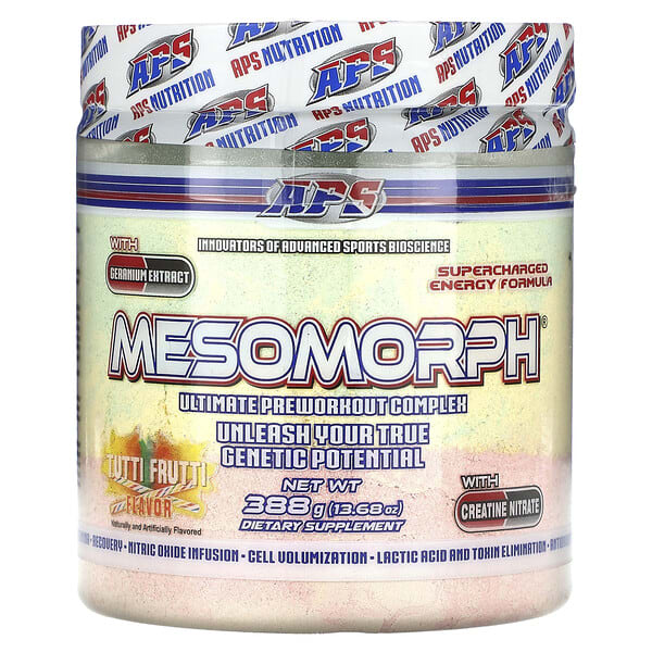APS, Mesomorf, Tutti-fruit, 13,68 oz (388 g)