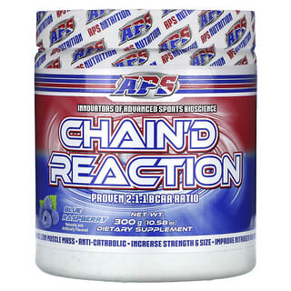 APS, Chain'd Reaction，支鏈氨基酸，樹莓味，10.58盎司（300克）