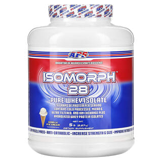 APS, Isomorph 28, Pure Whey Isolate, Vanilla Ice Cream, 5 lb (2.27 kg)