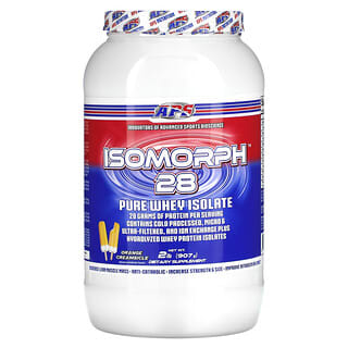 APS, Isomorph 28, чистый изолят сыворотки, апельсиновый крем, 907 г (2 фунта)