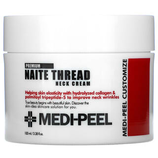 Medi-Peel, Crema prémium para el cuello con hilos de Naite, 100 ml (3,38 oz. Líq.)
