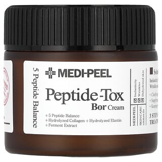 Medi-Peel, Peptide-Tox Bor Cream, Gesichtscreme mit Peptiden zur Beseitigung von Toxinen, 50 g (1,76 oz.)