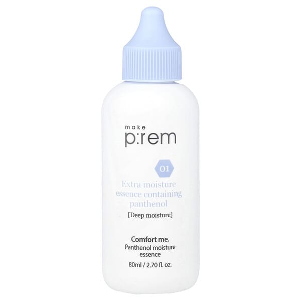 make p:rem, 컴포트 미. 판테놀 모이스처 에센스, 80ml(2.7fl oz)