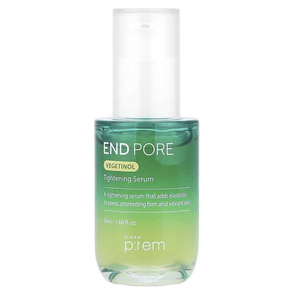 make p:rem, End Pore, 베지놀 타이트닝 세럼, 50ml(1.69fl oz)