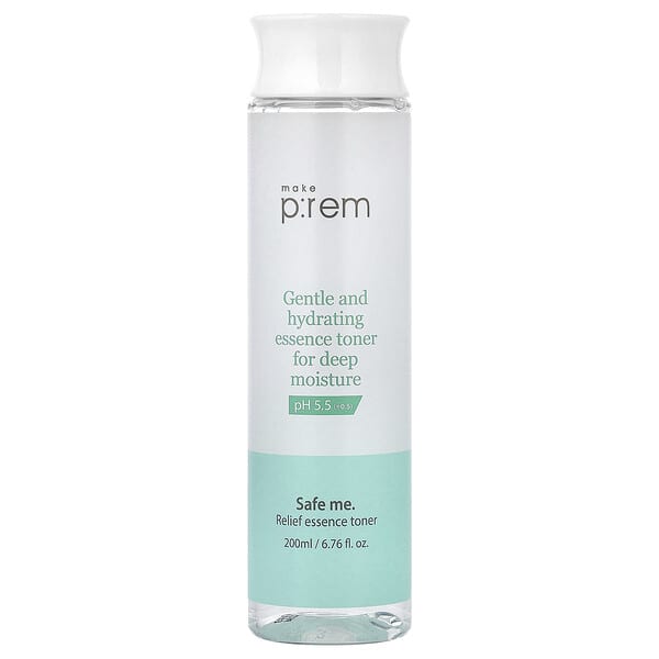 make p:rem, 세이프 미, 릴리프 에센스 토너, 200ml(6.76fl oz)