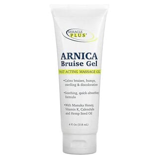 Miracle Plus, Gel para moretones con árnica`` 118 ml (4 oz. Líq.)