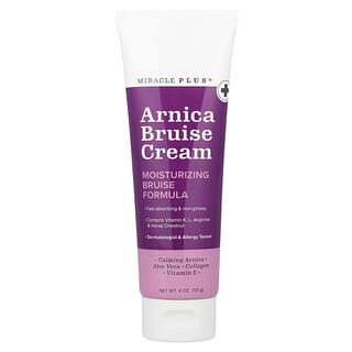 Miracle Plus, Crema para moretones con árnica, 113 g (4 oz)