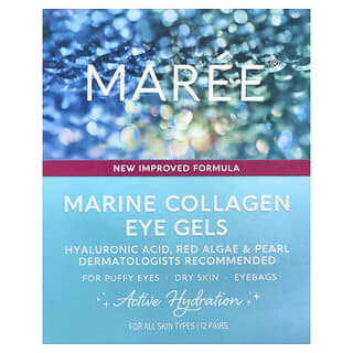 Maree, Marine Collagen Eye Gels, 12 Paare, 36 g (1,32 oz.)