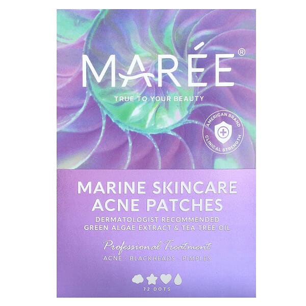 Maree, 해양 스킨케어 여드름 패치, 72매