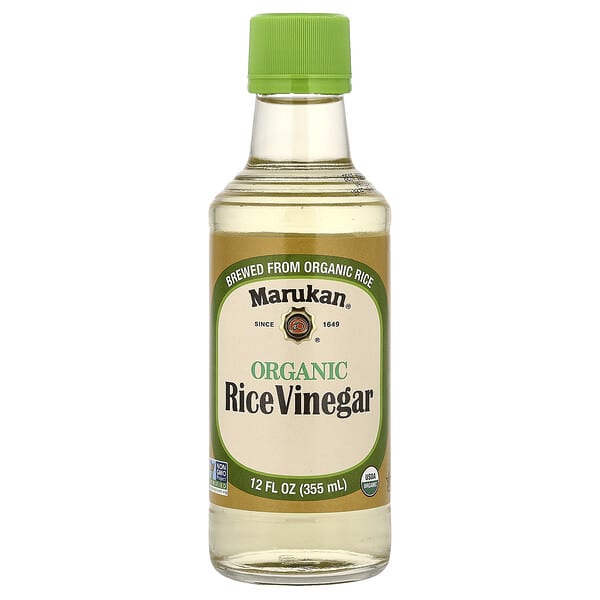 فوائد خل الارز مع أفضل سعر على موقع اي هيرب 1 Marukan, Organic Rice Vinegar , 12 fl oz (355 ml)