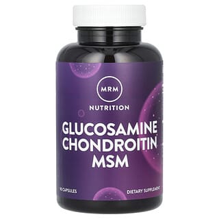 MRM Nutrition, Glucosamina Condroitina MSM, 90 Cápsulas