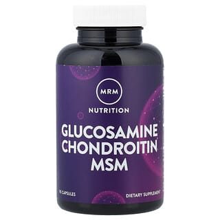 MRM Nutrition, глюкозамин с хондроитином и МСМ, 90 капсул