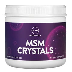 MRM Nutrition, MSM Crystals, 1,000 mg, 7.05 oz (200 g)