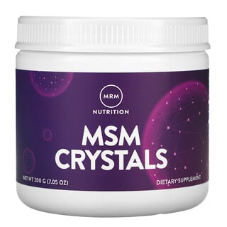 MRM, Cristaux de MSM, 1000 mg, 200 g