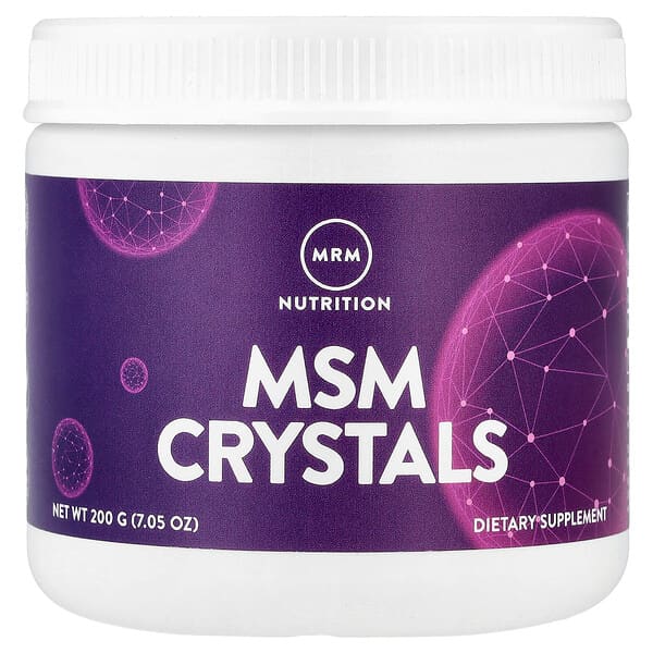 MRM Nutrition, кристали МСМ, 200 г (7,05 унції)