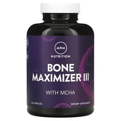 MRM Nutrition‏, Bone Maximizer, Nutrition, תוסף לתמיכה בבריאות העצם עם MCHA‏, 150 כמוסות