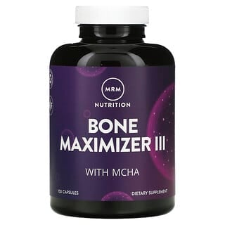 MRM Nutrition‏, Bone Maximizer, Nutrition, תוסף לתמיכה בבריאות העצם עם MCHA‏, 150 כמוסות