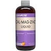 Calcium magnésium zinc liquide, orange-vanille, 480 ml (16 fl oz)