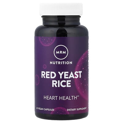 MRM Nutrition, Red Yeast Rice, 60 Vegan Capsules (600 mg per capsule)