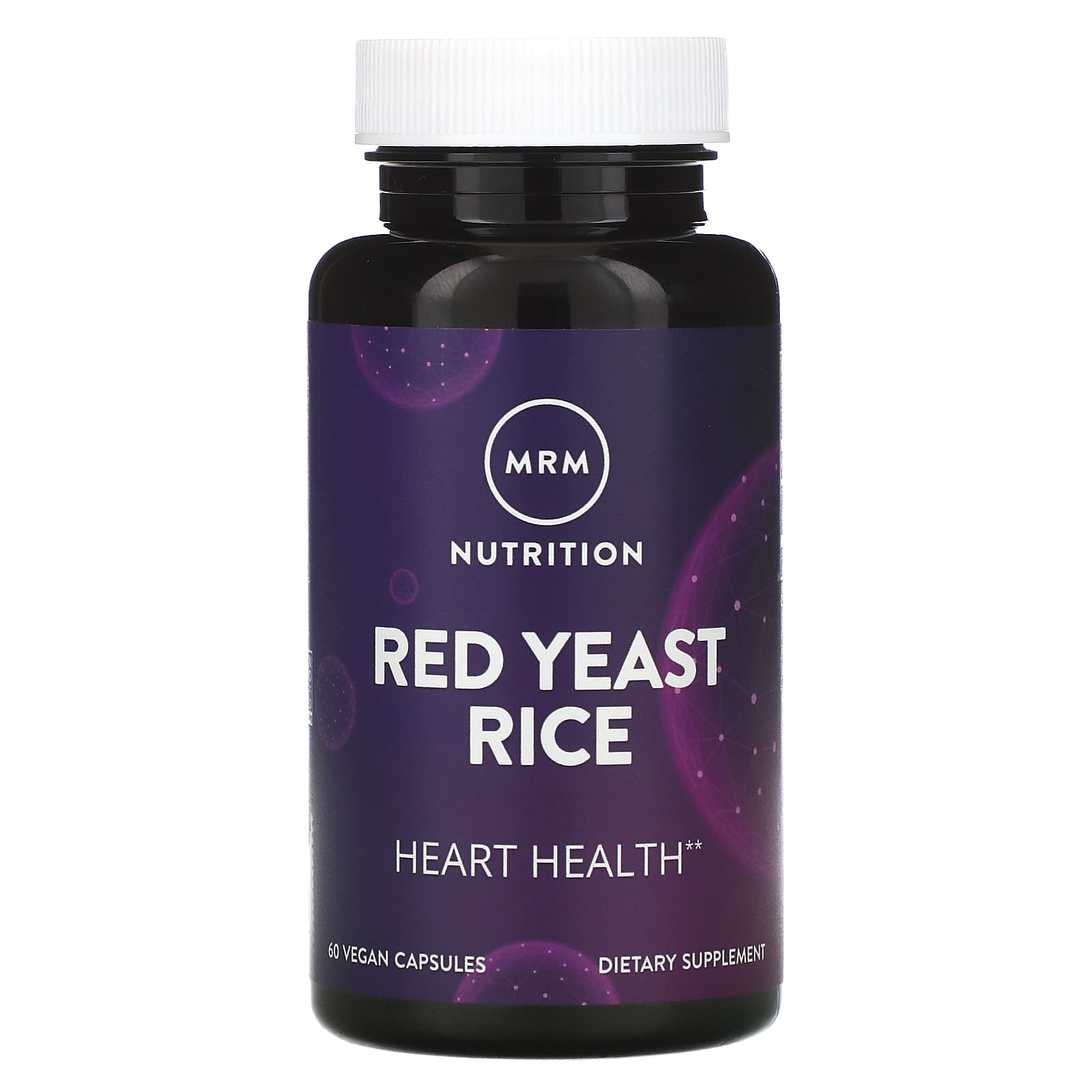 CoQ10 Vegan Red rice yeast vitamins,50 capsules Monocolin K NOT statins 