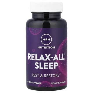 MRM Nutrition, Relax-All Sleep®, 60 veganistische capsules