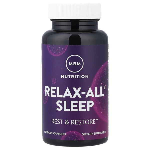 MRM Nutrition, Relax-All® 슬립, 베지 캡슐 60정