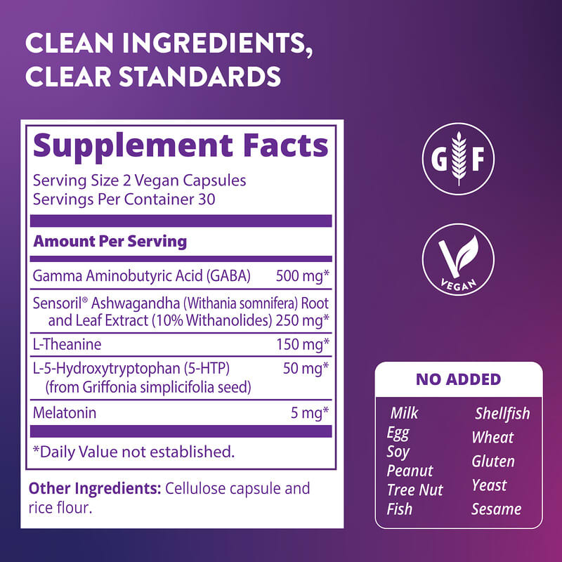 Relax-All® Sleep, 60 Vegan Capsules