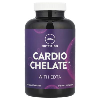 MRM Nutrition, Cardiovascular Chelate with EDTA, 180 Veg Capsules