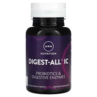 MRM Nutrition, Digest-All IC, 60 Vegetarian Tablets