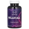 Relax-All, средство для успокоения и сна, 60 веганских капсул