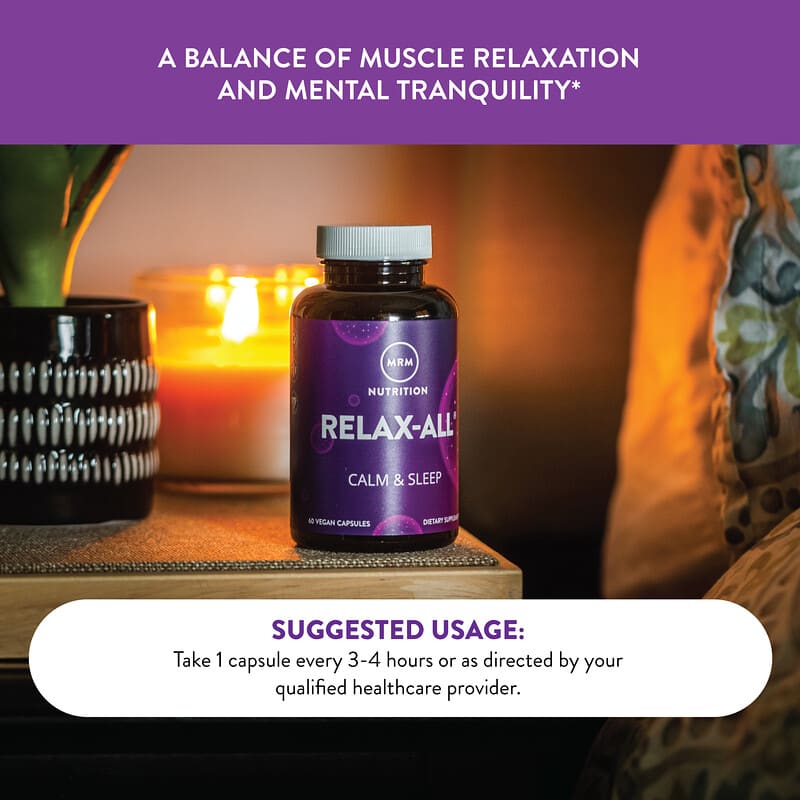 Relax-All, Calm & Sleep, 60 Vegan Capsules
